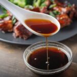 teriyaki sauce image with chicken and broccoli