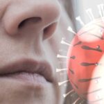 inhaling virus through airborne transmission